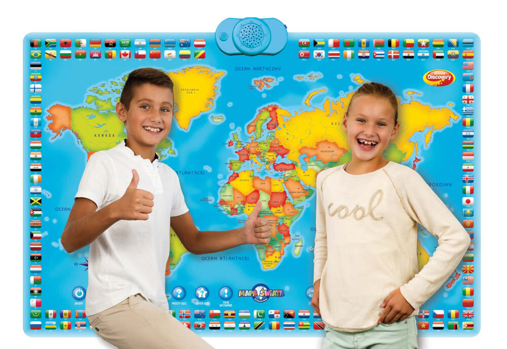 Zabawka edukacyjna DUMEL Mapa Świata DG60853