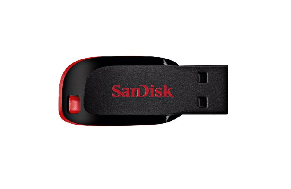 Pamięć SANDISK CRUZER BLADE 32GB ultra kompaktowa wygodna poręczna zwarta konstrukcja nowoczesny design