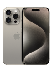 Na obrazie widoczny jest smartfon z trzema obiektywami aparatu z tyłu oraz ekranem z minimalistyczną grafiką. Na obudowie znajduje się logo w kształcie nadgryzionego jabłka.