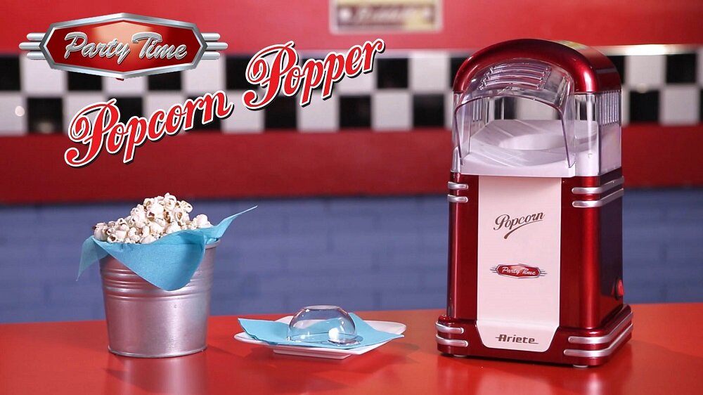 Urządzenie-do-popcornu-ARIETE 2954 kompaktowy i stylowy