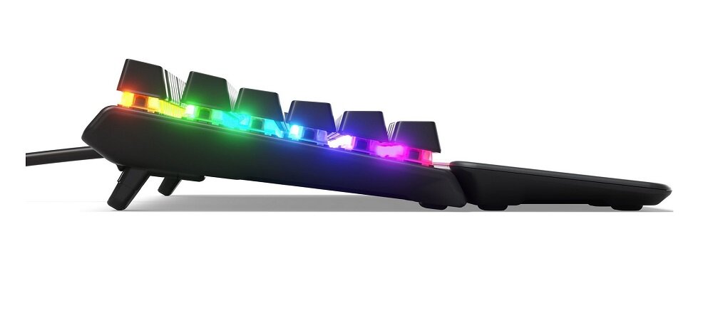 Klawiatura STEELSERIES Apex 5 RGB widok bok 
