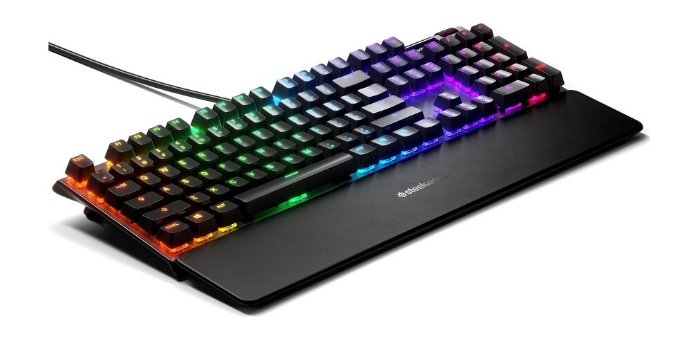 Klawiatura STEELSERIES Apex 5 widok ogólny skos