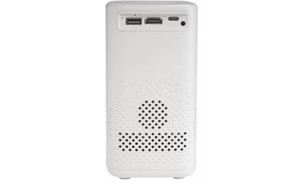 Projektor DENVER PR-4700 HD HDMI USB-A USB Type-C zasilanie prezentacja bez komputera, projektor na białym tle