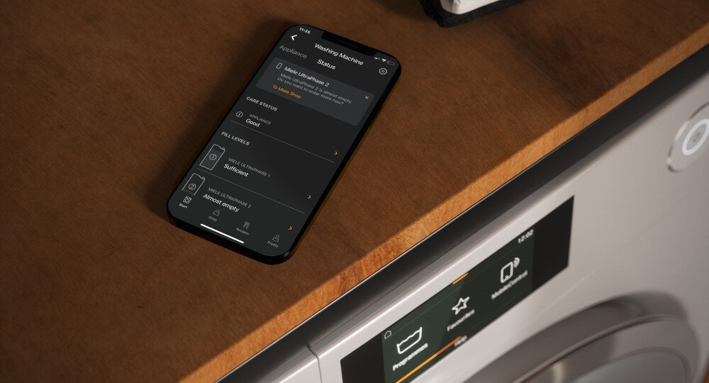 PRALKA MIELE WWI880 WCS aplikacja połączenie zdalne sterowanie programy funkcje powiadomienia