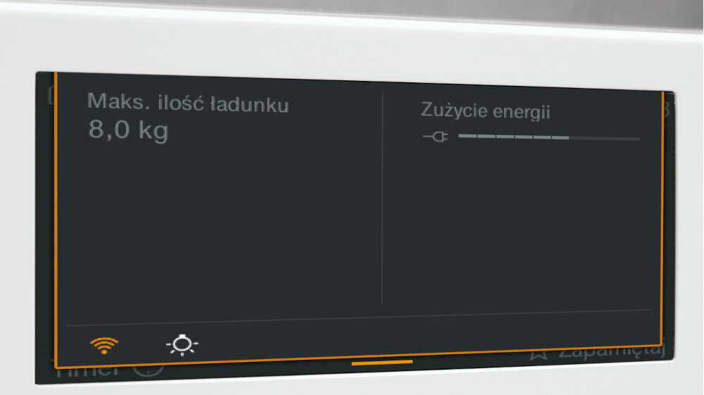 PRALKA MIELE WWI880 WCS Monitorowanie zużycia woda prąd precyzyjna kontrola