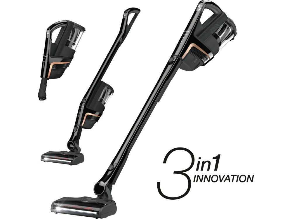 Odkurzacz MIELE Triflex HX1 Cat&Dog - SMML0 poreczny lekki akumlator moc 170 W pojemnosc zbiornika 0,5 l dlugi czas uzytkowania waga 3,64 kg wygoda ergonomia