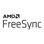 Logo z napisem \'AMD FreeSync\'.