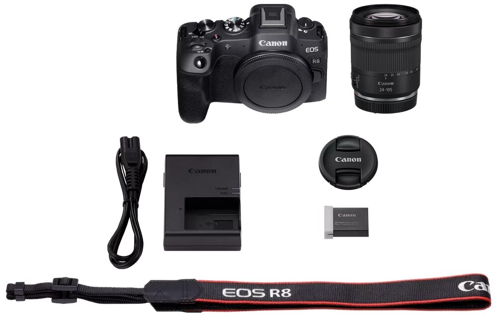 Aparat CANON R8 zestaw 
