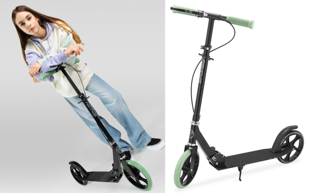 Hulajnoga SPOKEY Ayas Czarny realizacja pasji