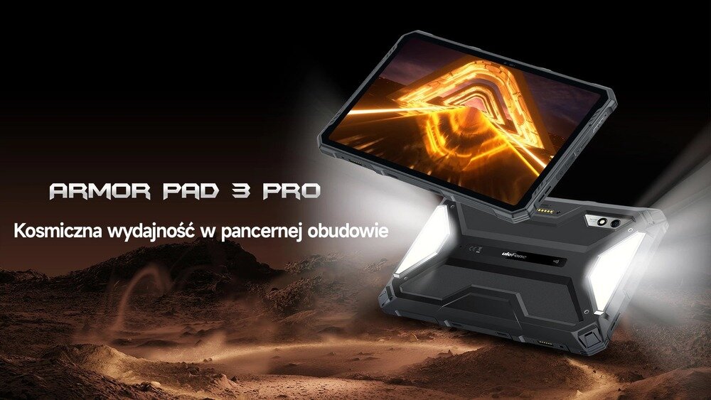 Tablet ULEFONE Armor Pad 3 Pro pancerny wytrzymały do pracy w terenie