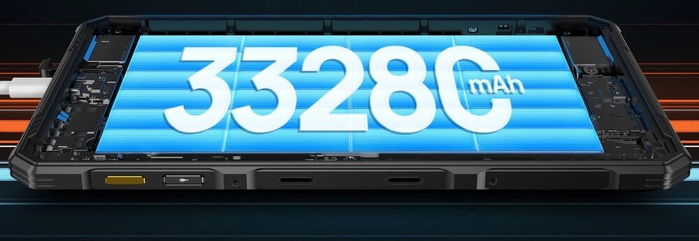 Tablet ULEFONE Armor Pad 3 Pro bateria 33280 mAh szybkie ładowanie 66 W