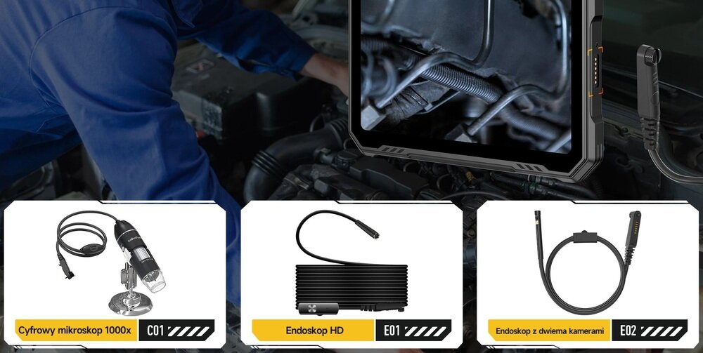 Tablet ULEFONE Armor Pad 3 Pro port uSmart akcesoria endoskop mikroskop