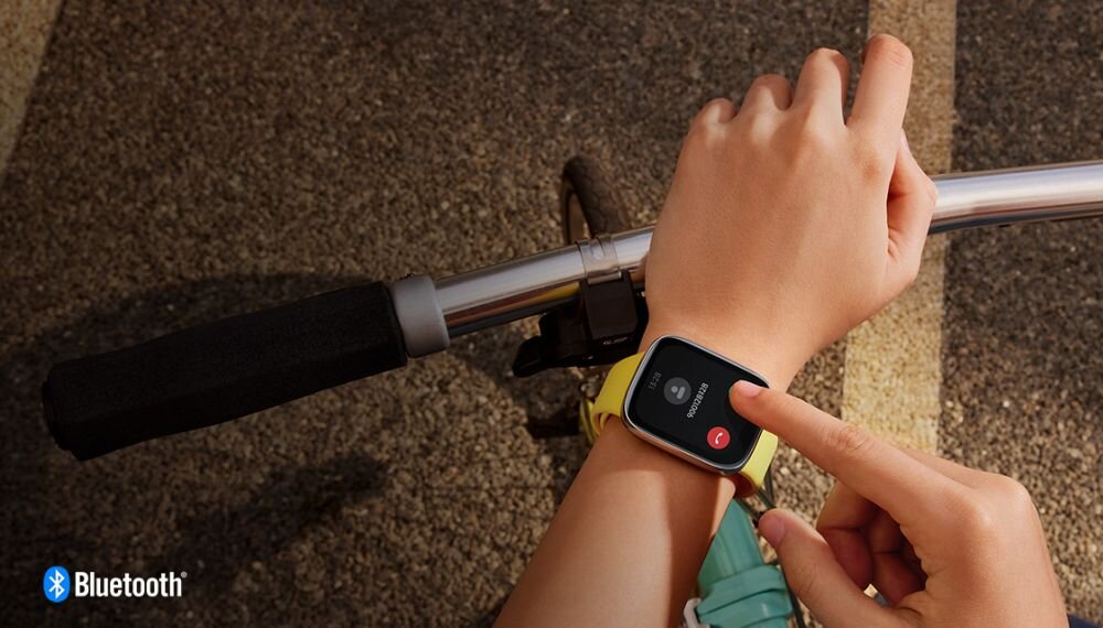 Smartwatch XIAOMI Redmi Watch 3 Active  ekran bateria czujniki zdrowie sport pasek ładowanie pojemność rozdzielczość łączność sterowanie krew puls rozmowy smartfon aplikacja 