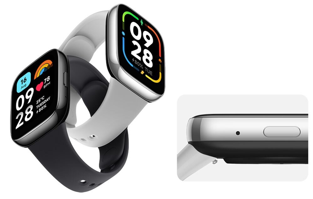 Smartwatch XIAOMI Redmi Watch 3 Active  ekran bateria czujniki zdrowie sport pasek ładowanie pojemność rozdzielczość łączność sterowanie krew puls rozmowy smartfon aplikacja 