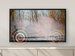 Dźwięk podążający za obiektem lite w telewizorze Samsung Full HD TV F6002F (2025) dostępnym w sklepach MediaExpert