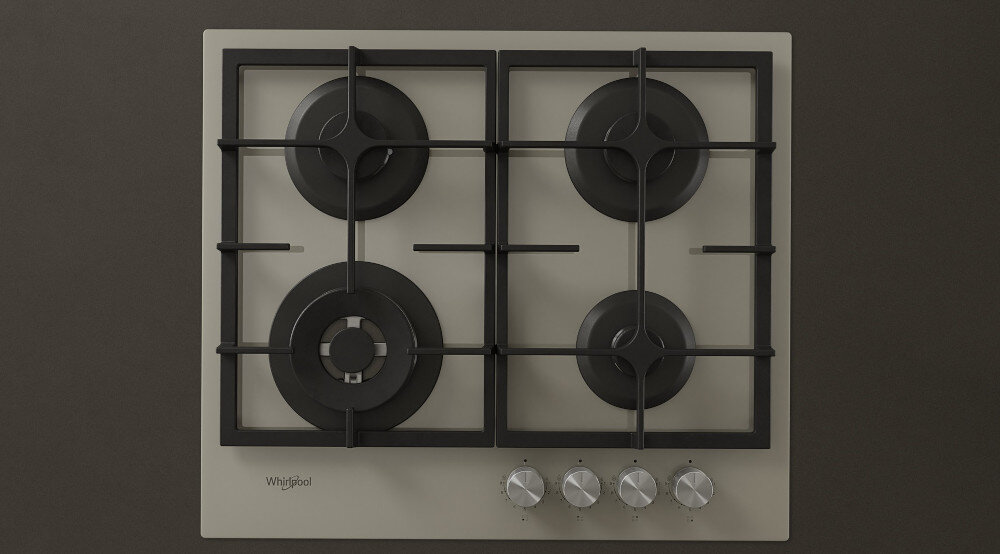 Płyta gazowa WHIRLPOOL GOFL 629/S ruszty do mycia w zmywarce