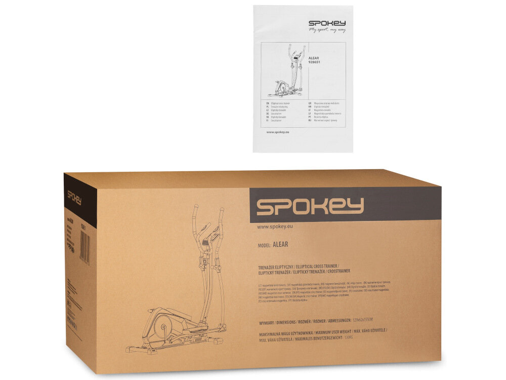 Orbitrek eliptyczny SPOKEY Alear BL zestaw
