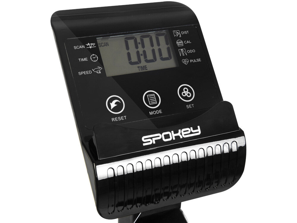 Orbitrek eliptyczny SPOKEY Alear BL intuicyjny panel sterowania sledzenie najwazniejszych parametrow