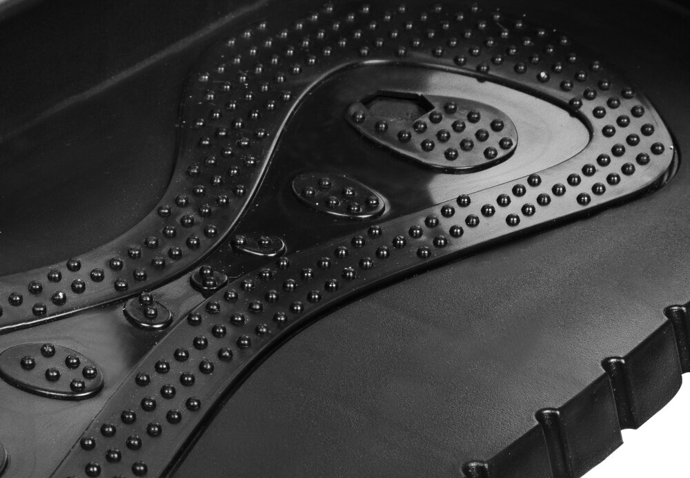 Orbitrek eliptyczny SPOKEY Alear BL pedaly solidne oparcie dla stop odpowiednio wyprofilowane atyposlizgowa powierzchnia