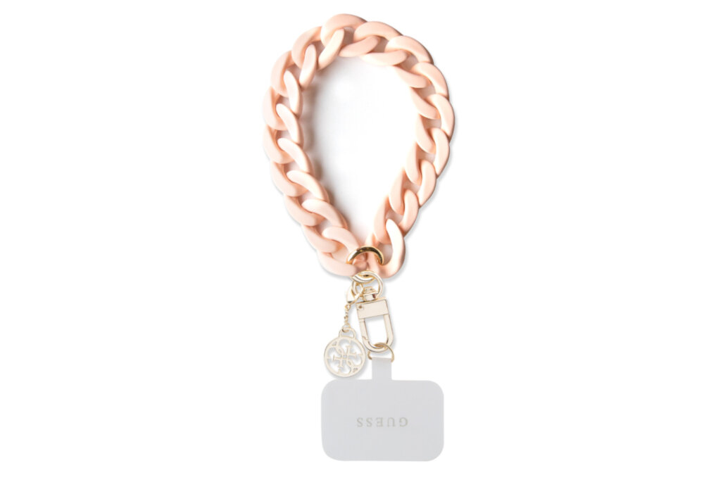 Zawieszka do telefonu GUESS Universal Big Hand Strap 4G telefon, design, elegancja, bezpieczeństwo, funkcjonalność, wygoda, styl, marka, uniwersalność 