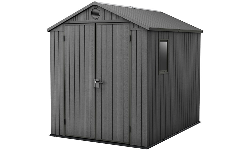 KETER darwin domek narzędzia artykuły ogrodowe schowek przechowywanie łatwy montaż