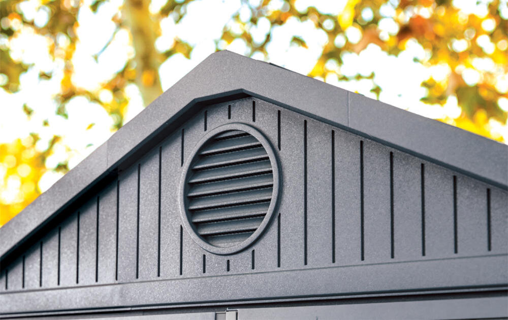 KETER wentylacja ściana cyrkulacja powietrze domek