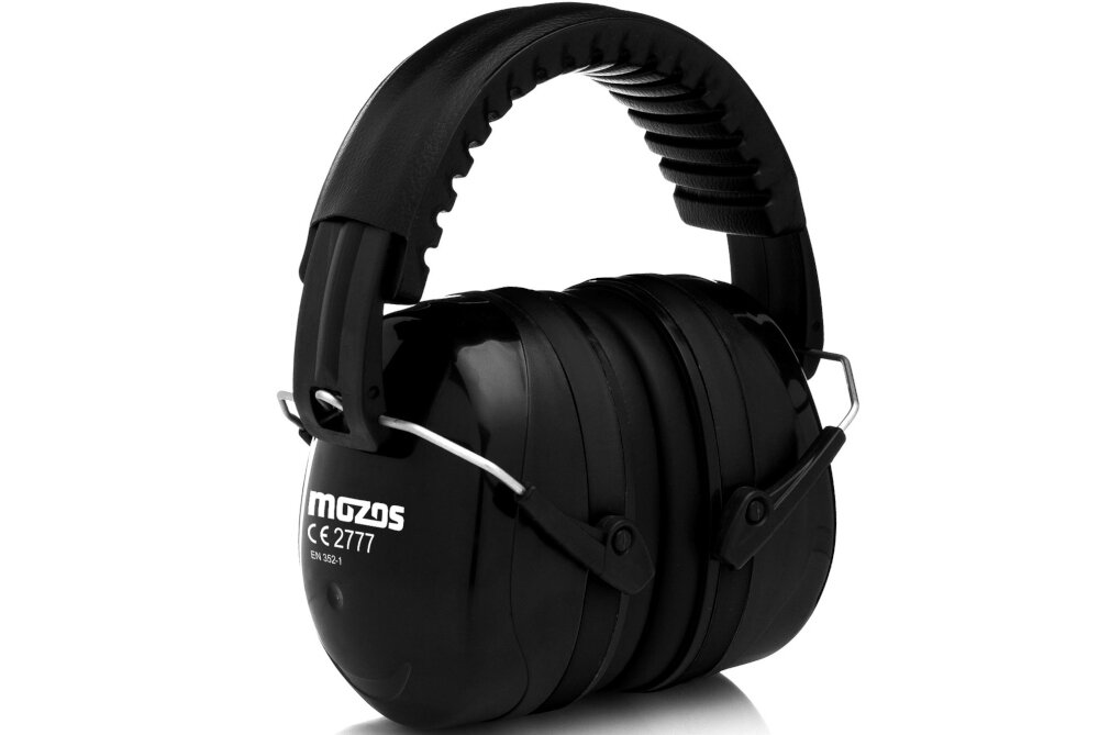 Nauszniki wygluszajace MOZOS M5002B ochrona sluchu zdrowie komfort certyfikaty CE jak i EN
