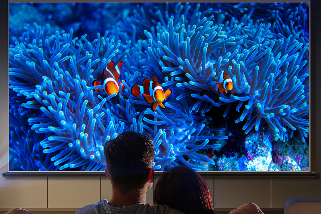 Projektor HISENSE C1 wygoda wygląd obraz wytrzymałość system chłodzenie cichy filmy gry złącza wyposażenie realizm dolby