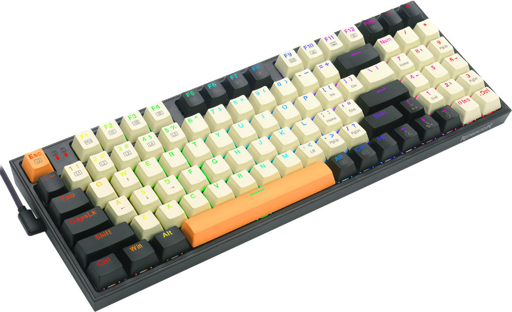 Klawiatura REDRAGON Kitava K636 Clo RGB wytrzymałość modowanie szybkość wymiana garczy rgb wyposażenie