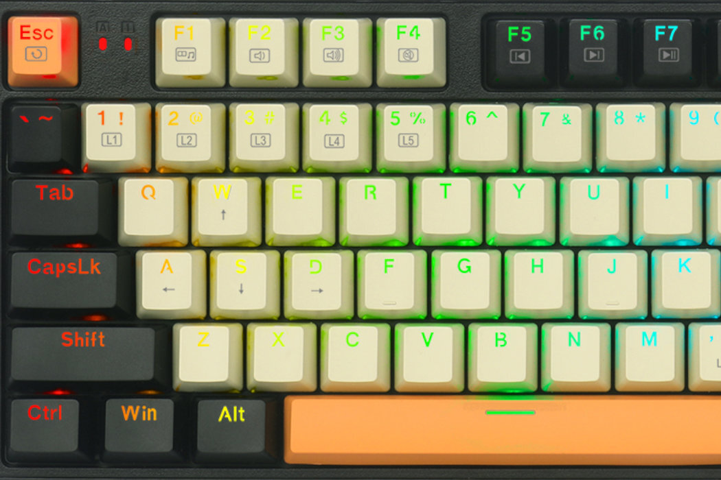 Klawiatura REDRAGON Kitava K636 Clo RGB wytrzymałość modowanie szybkość wymiana garczy rgb wyposażenie