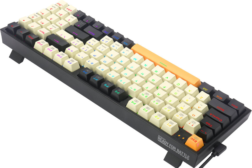 Klawiatura REDRAGON Kitava K636 Clo RGB wytrzymałość modowanie szybkość wymiana garczy rgb wyposażenie