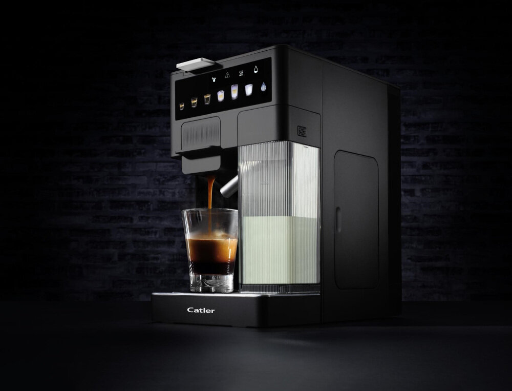 Ekspres CATLER ES 751 B Renzo wygląd design prezentacja wizualizacja Kawa w najlepszym wydaniu