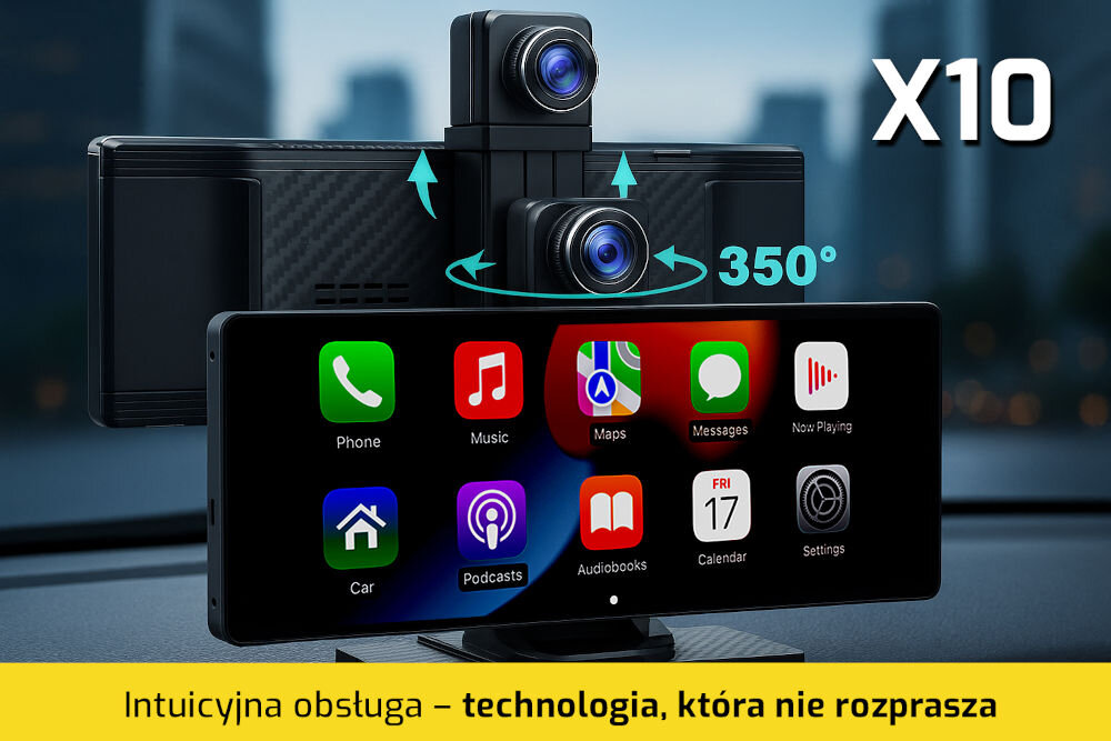 Tablet XENSO X10 ekran IPS 10.26 cali rozdzielczość 1600x600 px, tablet, kamera cofania