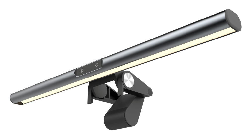 Lampa na monitor 4SMARTS LightBar Lampa monitorowa LightBar srebrna 4smarts klips do monitora 8-20 mm kabel 1,5 m ABS aluminium PC
