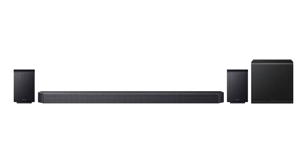 av hw-q930h 1008x534 Czarny soundbar HW-Q930H z bezprzewodowym subwooferem i tylnymi głośnikami kina domowego.