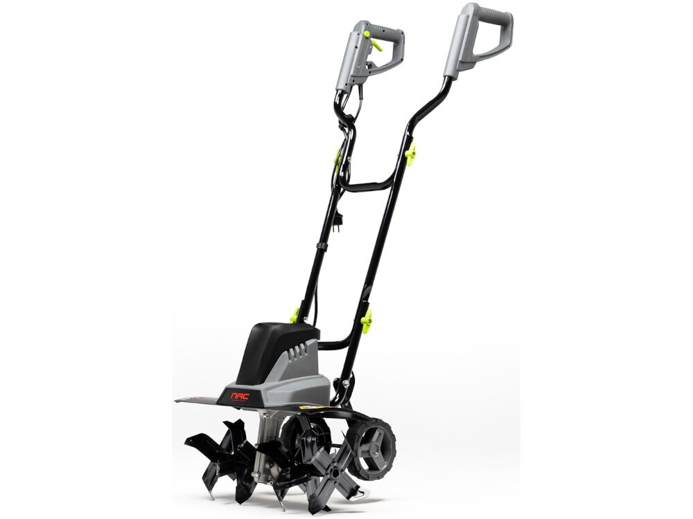 Glebogryzarka elektryczna NAC TIE150-W spulchniona ziemia gotowosc do upraw efektywnosc