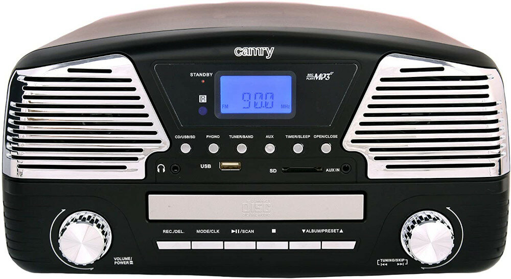 Gramofon CAMRY CR 1134 - parametry fizyczne