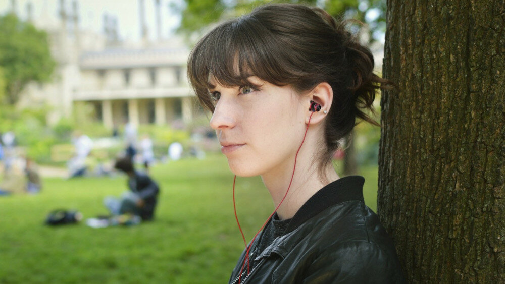 Słuchawki dokanałowe SOUNDMAGIC E10C  - metalowe wykończenie