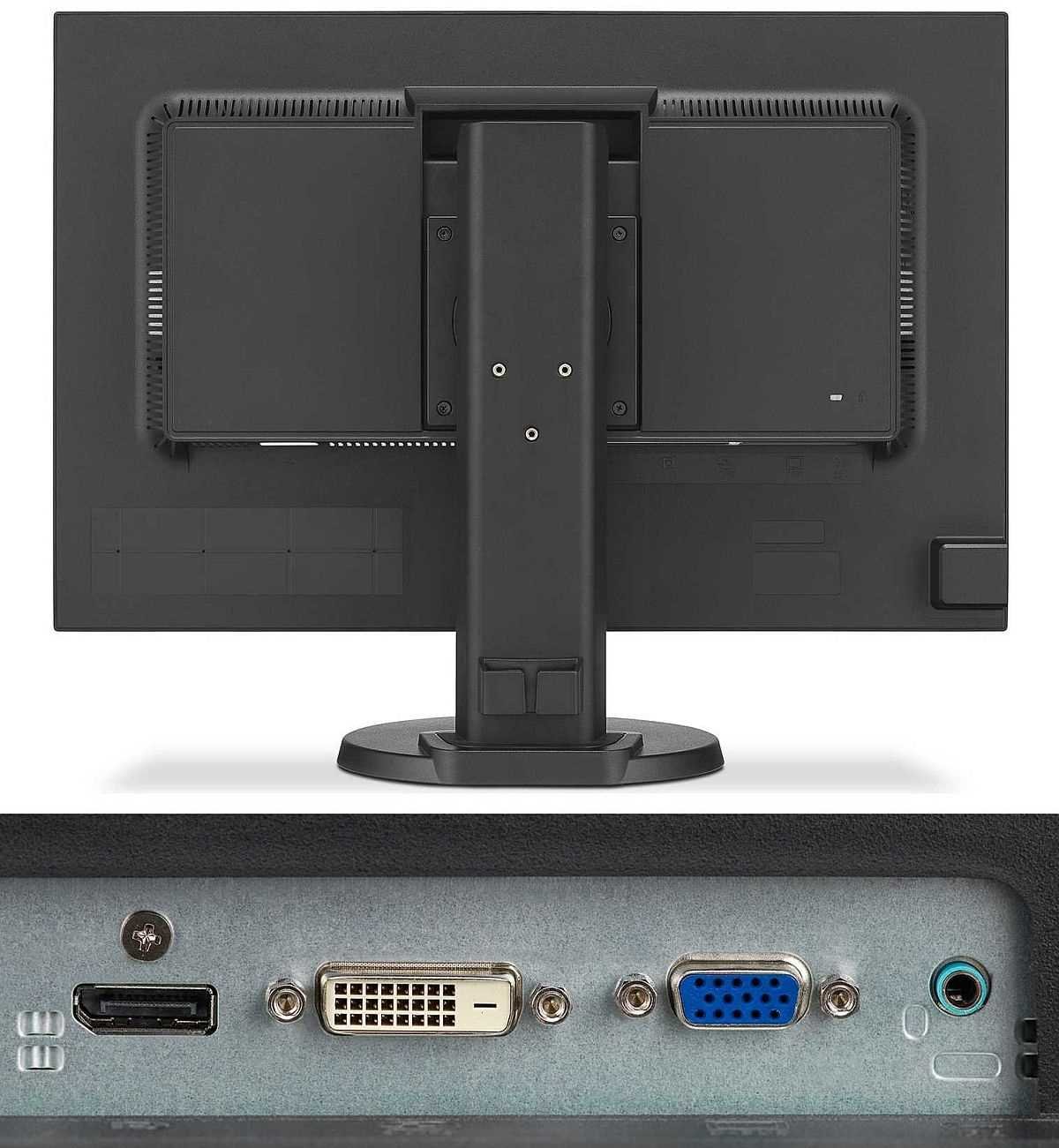 Monitor NEC MultiSync® E245WMi - DisplayPort