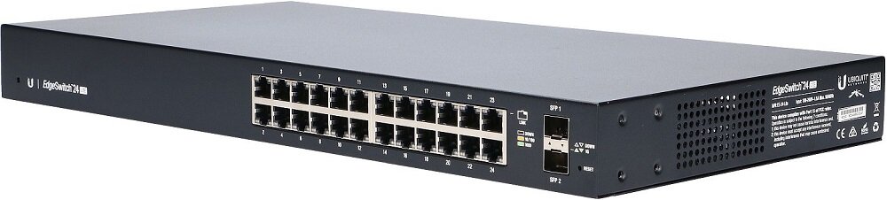 Switch UBIQUITI EdgeSwitch ES-24-LITE - zlacza 