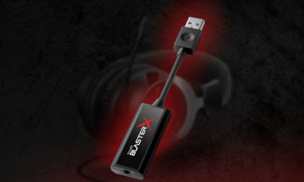 Sound BlasterX G1 baner