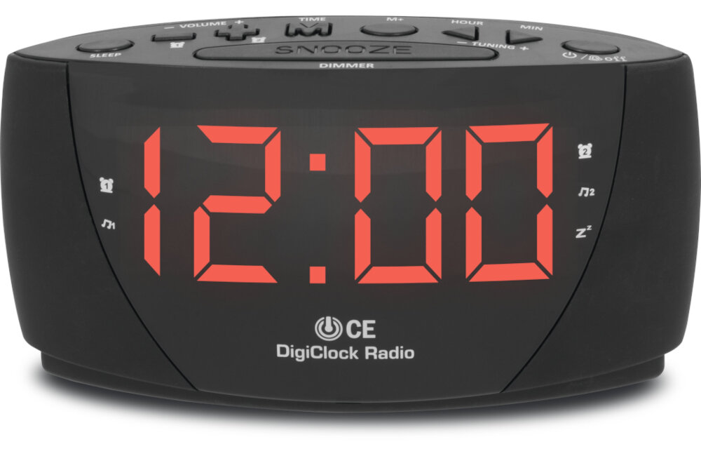RADIOBUDZIK TECHNISAT DIGICLOCK LCD wyświetlacz 180 stopni projektor