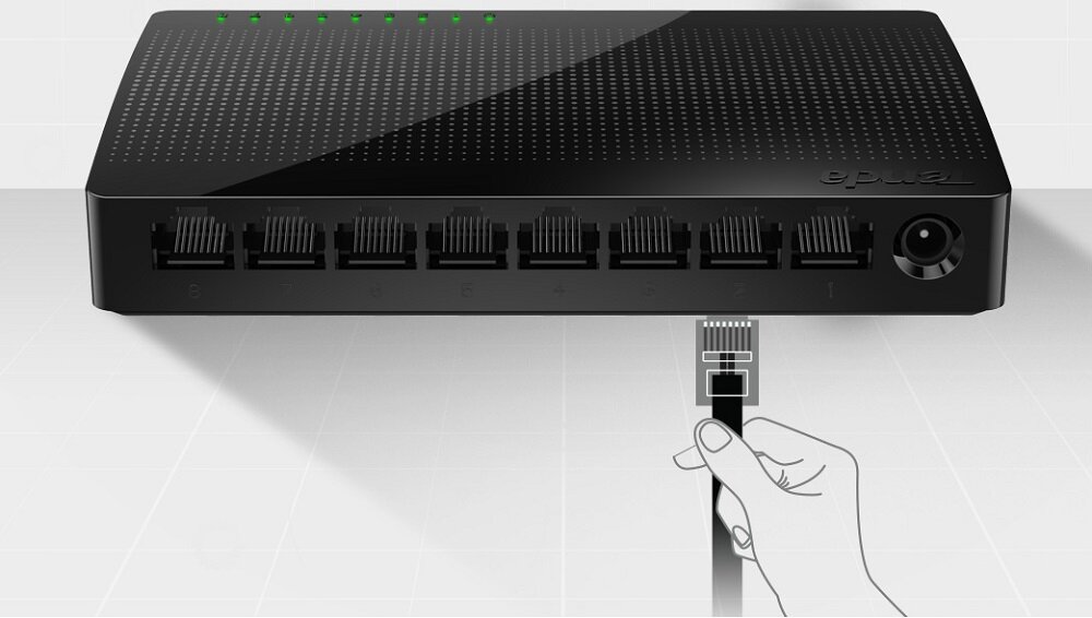 Switch TENDA SG108 - zlacza