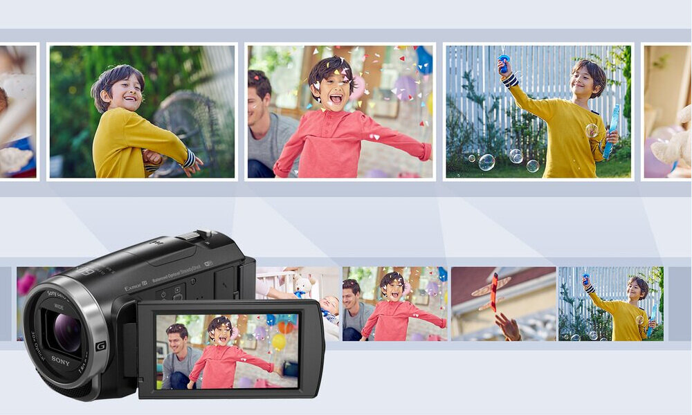 Kamera cyfrowa SONY HDRCX625B.CEN Czarny redukcja drgań stabilizator obrazu