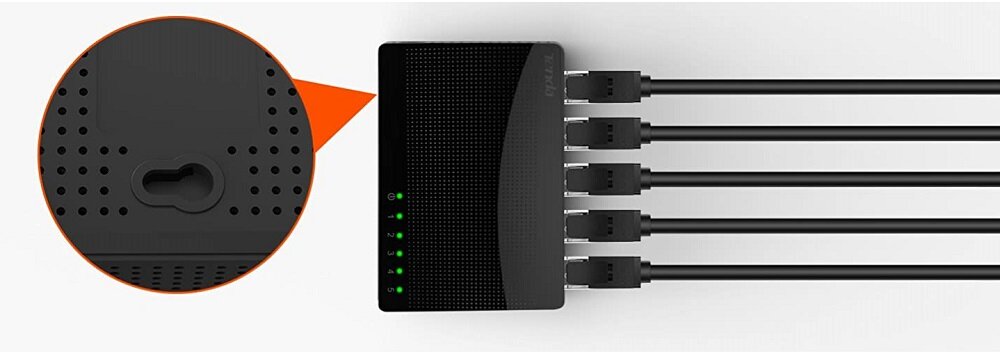 Switch TENDA SG105 - zlacza 