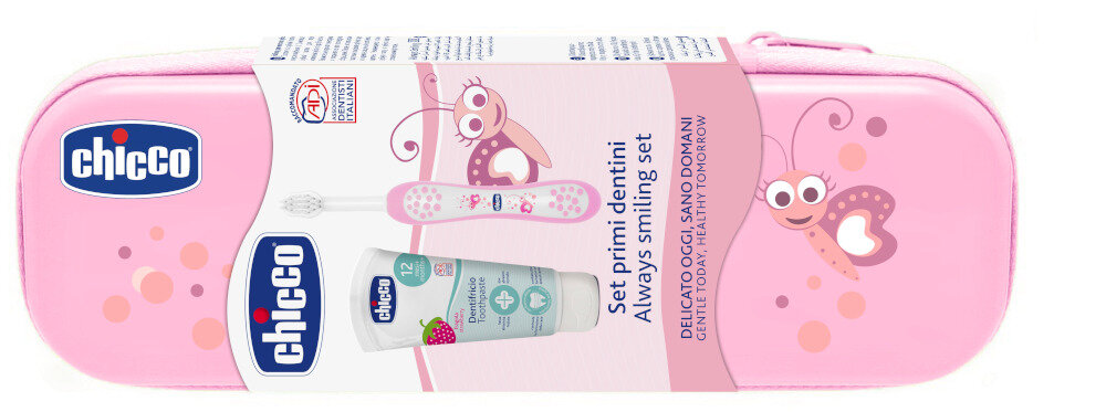 Szczoteczka do zębów CHICCO etui ochrona włosie główka