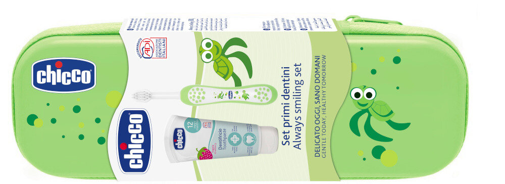 Szczoteczka do zębów CHICCO etui ochrona włosie główka