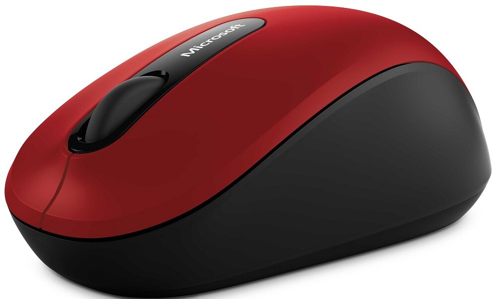 Mysz MICROSOFT Mobile 3600 Czerwony - konstrukcja
