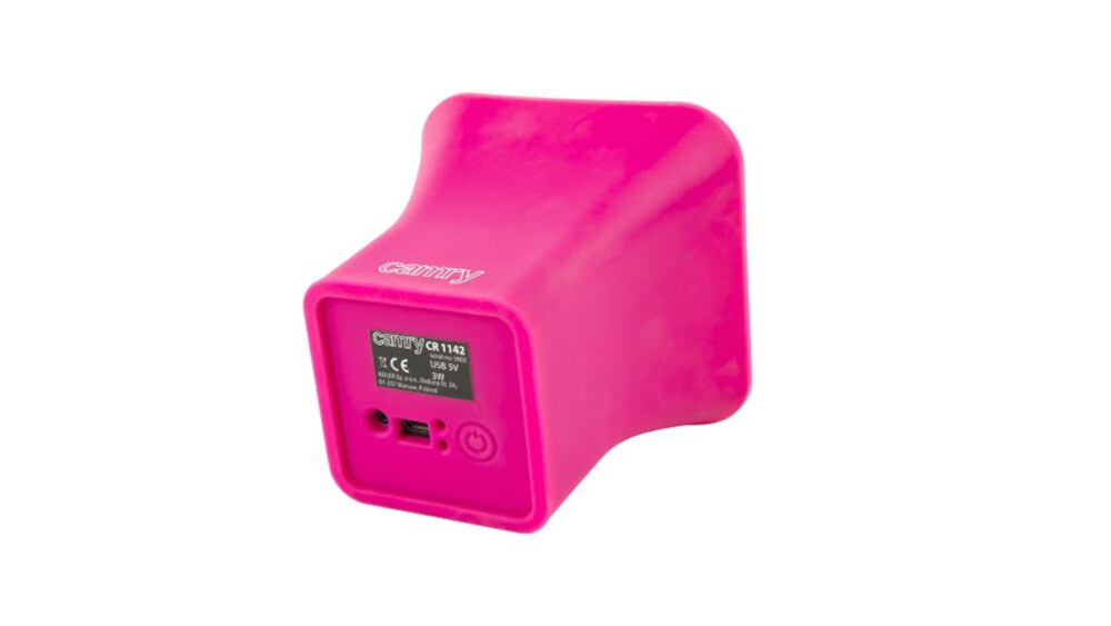 Głośnik Mobilny CAMRY CR-1142 Rozowy - Złącza