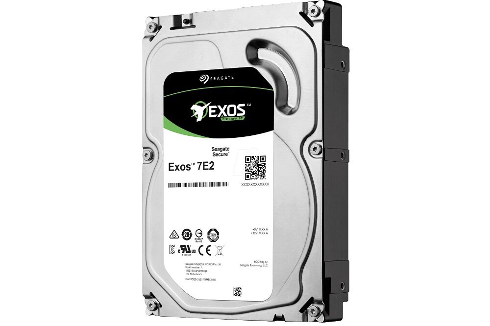 Dysk SEAGATE Exos 1TB - Pojemność dysku 1TB nieograniczona liczba dokumentów tekstowych, zdjęć, filmów